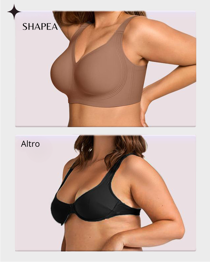 Reggiseno Smoothing in Jelly senza ferretto, a copertura totale e ultra confortevole