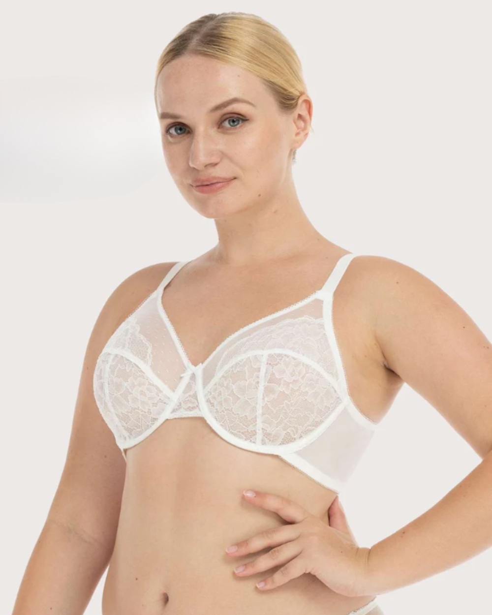 Reggiseno minimaizer Wacoal WA857303 nero e nudo