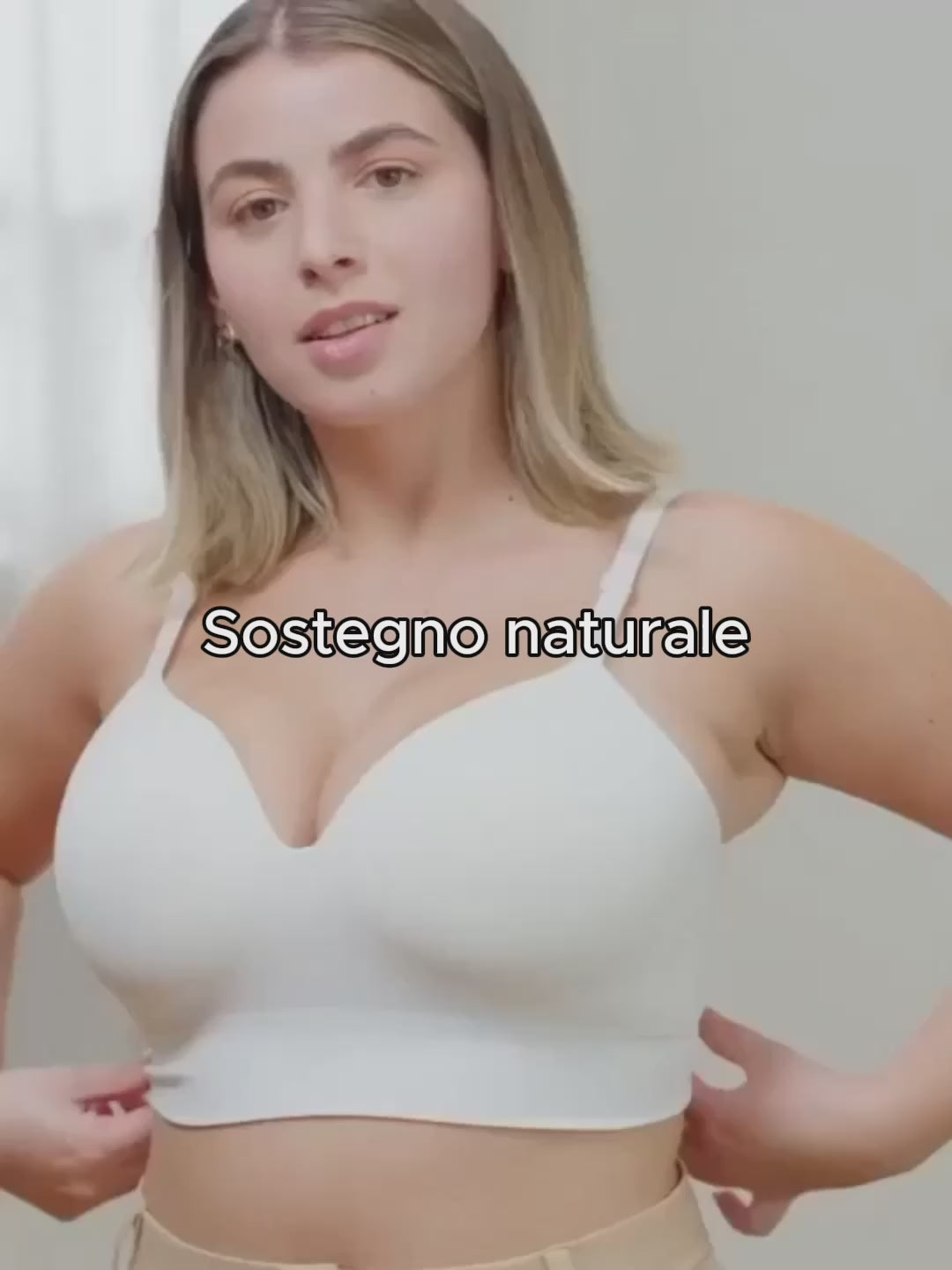 Carica video: Reggiseno Enhance Shapea - Comfort assoluto, sostegno perfetto, zero fastidi